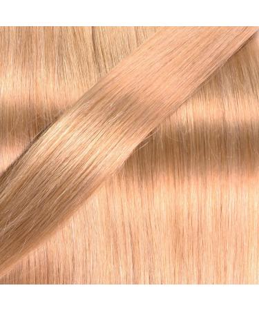 Hair2Heart Premium Invisible Tape Extensions - 40 Real Hair Tapes 50cm Dark Golden Blonde for Seamless Volume & Length - Buy Online on GoSupps.com