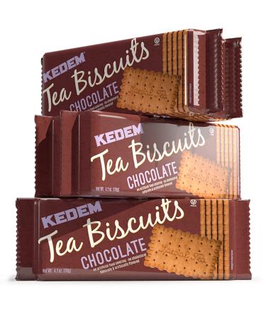 Kedem Tea Biscuits (Chocolate, 6) Chocolate 4.2 Ounce (Pack of 6)