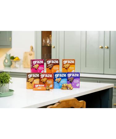 Graze - Sweets & Crisps Snacks Selection - Snack Bars variety box(28x30g)&Snacks Multipack Selection of BBQ Marmite & Salt&Vinegar 52g bags-Packaging may vary-(31 in a box) - Buy Online on GoSupps.com