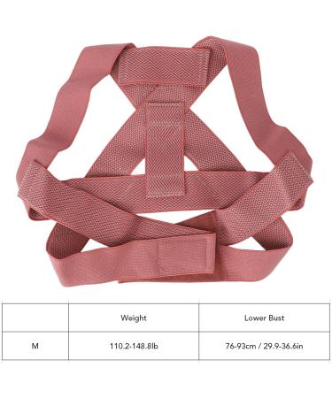 Breathable Back Support Belt for Posture Correction - Unisex Orthodontic Back Brace (Red) | International Shipping - Buy Online on GoSupps.com