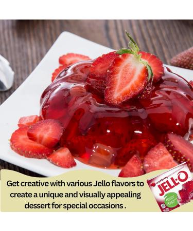 Jell Gelatine Powder American Food Variety Flavours 5 x 85g Silicone Jelly Mold - Buy Online on GoSupps.com