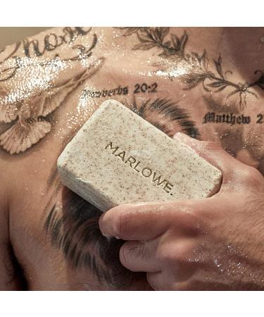 MARLOWE No. 102 Body Scrub Soap for Men - Limited Edition Ryan Garcia - 7 Ounce (Pack of 1) - Buy Online on GoSupps.com