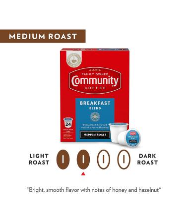 Community Coffee Breakfast Blend 72 Count Coffee Pods - Medium Roast - Compatible with Keurig 2.0 - 72 Count (Pack of 1) - Buy Online on GoSupps.com