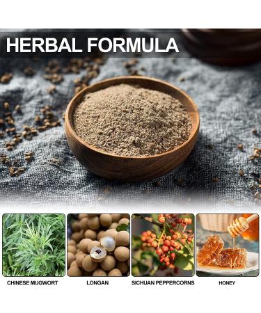 MagiHerbe Mugwort Navel Sticker 30PCS Wormwood Essence Pills & Belly Patch for Men and Women - Buy Online on GoSupps.com