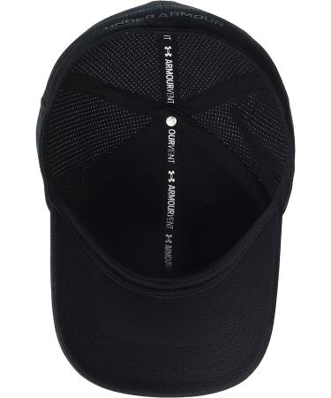 Under Armour Men's Iso-chill ArmourVent Fitted Baseball Cap - Black/Pitch Gray XL-XXL - Buy Online on GoSupps.com