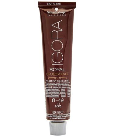 Schwarzkopf SK Igora Opulesc 8-19 Light Blonde Cendr Violet 60ml - Buy Internationally | 1 Piece Pack - Buy Online on GoSupps.com