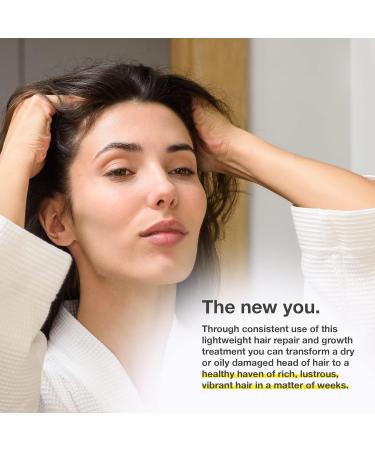 HairLXR Growth Serum - Naturally Derived Hair Growth Solution for Thicker Healthier Hair - Buy Online on GoSupps.com