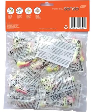 Howard Leight Laser Lite from Sense - 20 Pairs Soft Foam Ear Plugs - 35db SNR for Sleeping, Travel, Concerts - Noise Cancelling Earplugs - Buy Online on GoSupps.com
