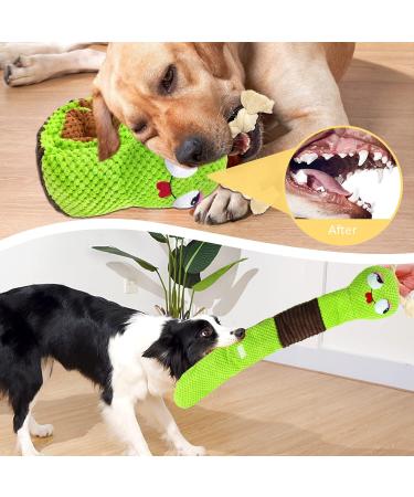 Buy Aeitpet Interactive Dog Toys - Squeaking Plush Snail for Large & Small Dogs | Ideal for Training & Dental Care - Buy Online on GoSupps.com