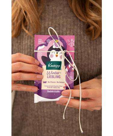 Kneipp Cristaux de bain Winterliebling - Sels de bain avec extrait de prune bio et huile de babassu bio - V g talien - 60 g Prunes 60 g (Lot de 1) - Buy Online on GoSupps.com