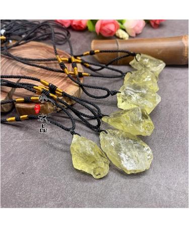 Natural Crystal Rough Natural Crystal Rough Natural Citrine Stone Pendant Yellow Quartz Crystal Rough Bulk Gemstone Natural Stones and Minerals Gifts - Buy Online on GoSupps.com