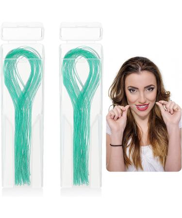 Wllhyf 100-Piece Deep Pure Dental Floss - Multifunctional Floss for Bridges & Implants (Green) - International Shipping Available - Buy Online on GoSupps.com