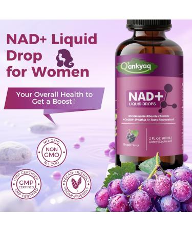 Q'ankyaq Oregano Oil with Black Seed Oil Organic Gummies and NAD 1000mg Drops - Buy Online on GoSupps.com