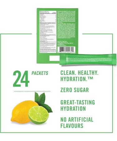 BioSteel Hydration Mix Great Tasting Hydration with Zero Sugar and No Artificial Flavours or Preservatives Lemon Lime Flavour 24 Single Serving Packets - Buy Online on GoSupps.com