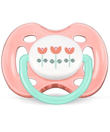 Philips Avent SCF172/02 Girls Pacifier - Ventilated 0-6 Months 2 Pack | International Shipping Available - Buy Online on GoSupps.com