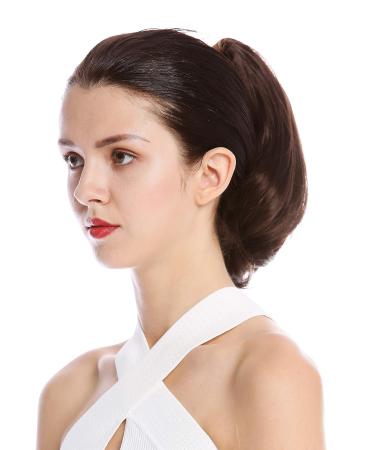 Buy WIG ME UP 622-V-6 Short Straight Brown Chocolate Braid Ponytail Hairpiece - 25 cm Voluminous Style for International Shipping - Buy Online on GoSupps.com