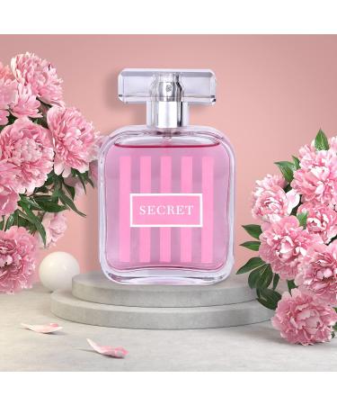 Secret Lady for Women - Combination of Fruity & Floral Notes with Pine Tree Base - Aromatic Fragrance for All Occasions - Great Gift Choice - Elegant 100 ml bottle with Shiny Suede Pouch - Buy Online on GoSupps.com