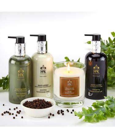 H2K Botanicals Warm Amber Hand & Body Cream 250ml - Buy Online on GoSupps.com