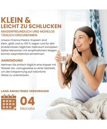 Chanca Piedra | 5 000 mg quivalent (extrait 500 mg 10:1) | 120 capsules v g taliennes | 4 mois de stock | Compl ment alimentaire certifi en laboratoire GMP - Buy Online on GoSupps.com