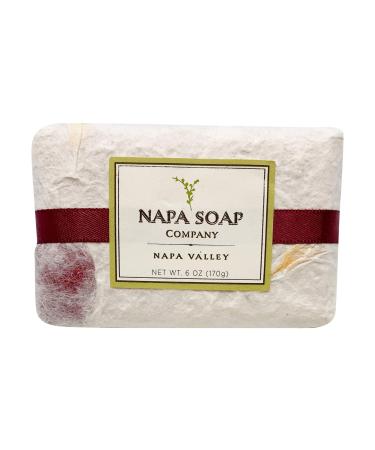 Napa Soap Cabernet Soapignon Hand & Body Bar Soap - Unique Wine Scented Bath Soap for Gentle Skincare Routine - Keeps Your Skin Smooth & Hydrated - All-Natural Handmade Spa Gift for Men & Women