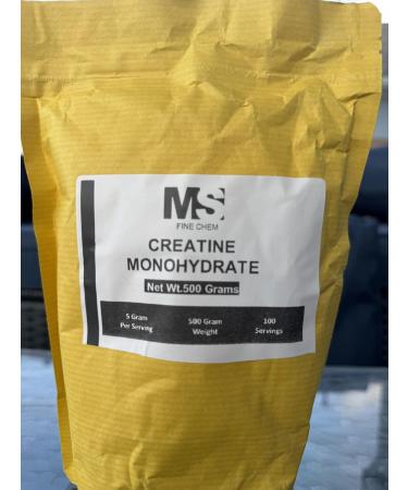 Instant Creatine Monohydrate Powder 500 Grams (1.1 Lb) 5000mg Per Serv Micronized Creatine Powder Unflavored Pure No Filler Keto & Vegan Easy Dissolve Pre Workout for Women and Men - Buy Online on GoSupps.com