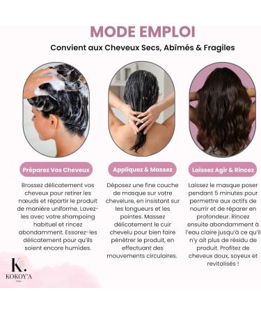 KOKOY'A Paris - Argan Coconut and Castor Oil Shampoo and Mask Pack - Nourishing and moisturizing hair care - Buy Online on GoSupps.com
