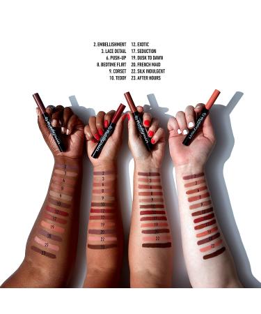 NYX Lip Lingerie Push-Up Long Lasting Plumping Lipstick - French Maid (Mute Mauve) - Buy Online on GoSupps.com