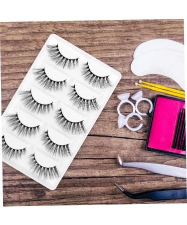 POPETPOP 5 Pair Luxury False Eyelashes Extension False Eyelashes Reusable Fake Eye Lashes Cruelty- Long False Eye Lashes Fakes Eyelash Magnetic Thick Eyelashes 3d Extend Luxurious - Buy Online on GoSupps.com