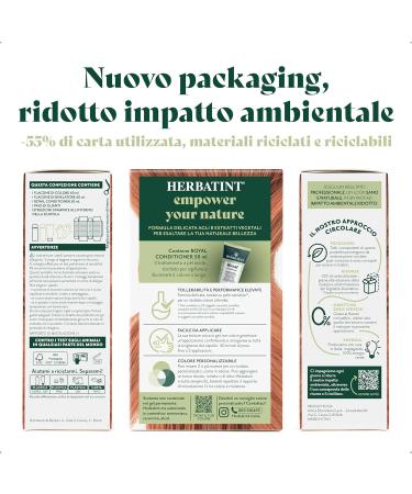  Herbatint Herbatint Permanent Hair Colour Gel 8R Light Copper Blonde - 170ml | Ammonia Free 100% White Hair Coverage | for Sensitive Skin with 8 Organic Natural Extracts - Buy Online on GoSupps.com