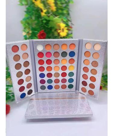 63 Colors Shimmer Eyeshadow Eye Palette - Professional Matte Glitter Long Lasting Rainbow Eyeshadow - Highly Pigmented Waterproof Makeup Powder - Buy Online on GoSupps.com