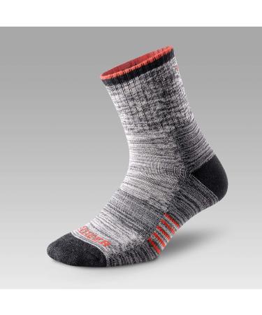 FEIDEER Men's Walking Hiking Socks - Moisture-Wicking Cushioned Quarter Crew Socks for Outdoor Sports - 3/4/5 Pairs, Sizes 6-15, Multiple Color Options - Buy Online on GoSupps.com