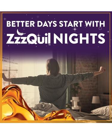ZzzQuil Nighttime Sleep Aid Liquid 50mg Diphenhydramine HCl | Chamomile Honey Flavor | No.1 Sleep Aid Brand | Fall Asleep Fast | Non-Habit Forming | 24 FL OZ - Buy Online on GoSupps.com