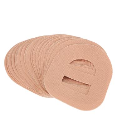 Sensor Pre Cut Patches Self Adhesive Comfortable Pre Cut Sweatproof Tape Fast Drying for Detector Probes (Skin Color)
