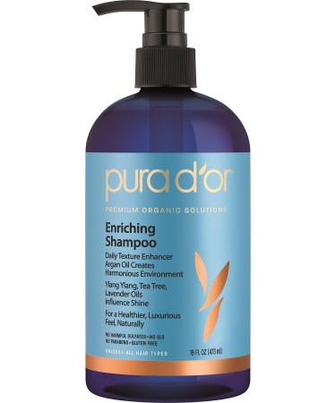 PURA D'OR Enriching Shampoo (Discontinued) blue