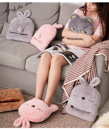 Cyzpf Foot Warmers - Cozy Massage Heating Pillows for Cold Feet | Stylish Winter Warm Shoes for Men & Women | Relaxation at Home & Office - Buy Online on GoSupps.com