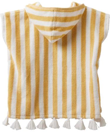 Buy Vertbaudet Baby Bath Poncho - Yellow Striped (Size 74-80) | International Shipping Available - Buy Online on GoSupps.com