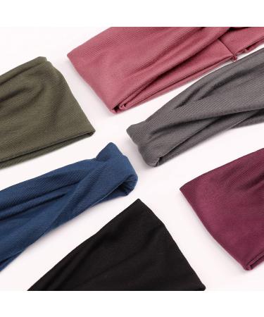 Shop Dreshow 6-Piece Boho Headbands for Women | Cute Printed Elastic Hair Bands & Accessories - Buy Online on GoSupps.com