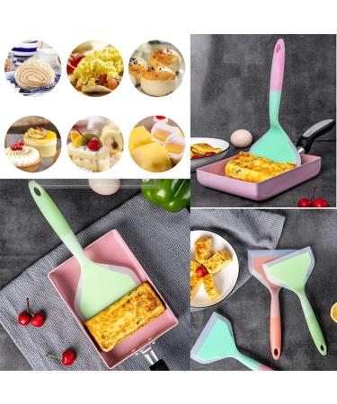 VIDOJI Pan Practical Non-Stick Tamagoyaki Omelette Frying Pan Meat Pie Pancake Frying Pan Pots Kitchen Cookwares for Household Breakfast - Buy Online on GoSupps.com