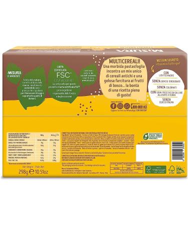  Italian Gourmet E.R. Misura Multicereali Cornetti Ai Frutti Di Bosco Pack of 12 croissants with multigrain berries | With aged grains 298 g + Polpa Italian Gourmet 400 g - Buy Online on GoSupps.com
