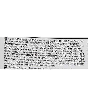 Myprotein Hard Gainer Extreme Chocolate Smooth 2.5 kg Pouch 100 g | Pack of 1 - Buy Online on GoSupps.com