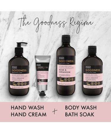 Baylis & Harding Goodness Rose & Geranium Toiletries Bundle - 9 Bottles, Vegan Friendly Hand Wash, Body Wash & Bath Soak - Buy Online on GoSupps.com