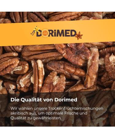 Pecans Naturlassen | 1 kg Unsalted Raw Pecan Nuts | Natural Sugar-Free Vegan-Friendly | GMO-Free | Buy Online at Dorimed - Buy Online on GoSupps.com