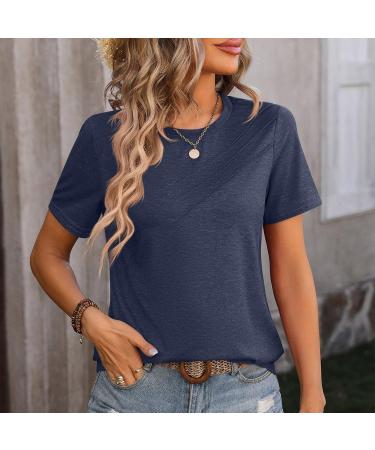 Shop Genetic Summer Women's V-Neck Cotton T-Shirts | Casual Loose Blouse in Big Sizes | Trendy Oversized Tops on Sale - Buy Online on GoSupps.com