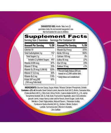 Centrum Women's Multigummies: Assorted Fruit 100 Gummies | Buy Online - Buy Online on GoSupps.com