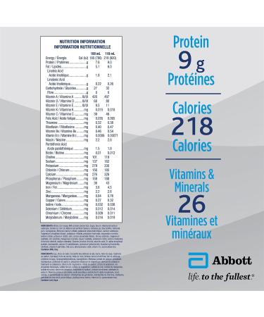 Ensure Compact Complete Balanced Nutrition In Half The Size Vanilla 4x118 mL 9g Protein Drink Vanilla 118 ml (Pack of 4) - Buy Online on GoSupps.com