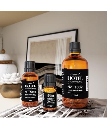 AirScent Hotel Diffuser Oil No. 1032 - Bergamot Green Tea Balsamic Notes - Hotel Scent Dupe - Fragrance Oil for Ultrasonic and Waterless Diffusers and Crafting - 10 mL 0.34 fl oz Glass Bottle 0.34 Fl Oz (Pack of 1) - Buy Online on GoSupps.com