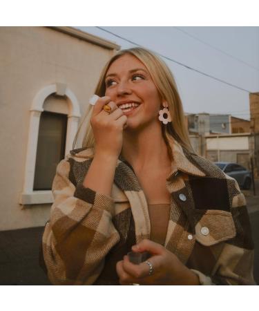 Delight Naturals JUMBO Lip Balm - Snowball (Marshmallow and Mint) - Buy Online on GoSupps.com