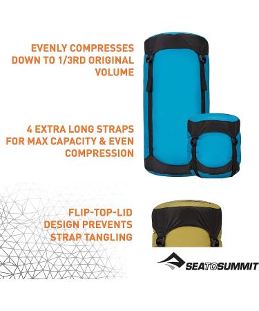 Sea to Summit 10L Nylon Compression Sack - Space-Saving Outdoor & Travel Storage - Buy Online on GoSupps.com