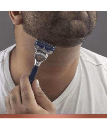Gillette Beard Grooming Kit for Men - Neck Razor, 3 Blades, Shave Gel, Face Wash, Beard Oil, Comb, Razor Stand - Perfect Gifts - Buy Online on GoSupps.com