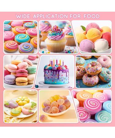 Food Coloring - 33 Food Grade Vibrant Colors Food Coloring Liquid Set Food Dye Color for Baking Icing Cookie Cake Decorating Easter Egg DIY Making Supplies Kit - 0.25 Fl. oz (6 ml)/Bottles - Buy Online on GoSupps.com